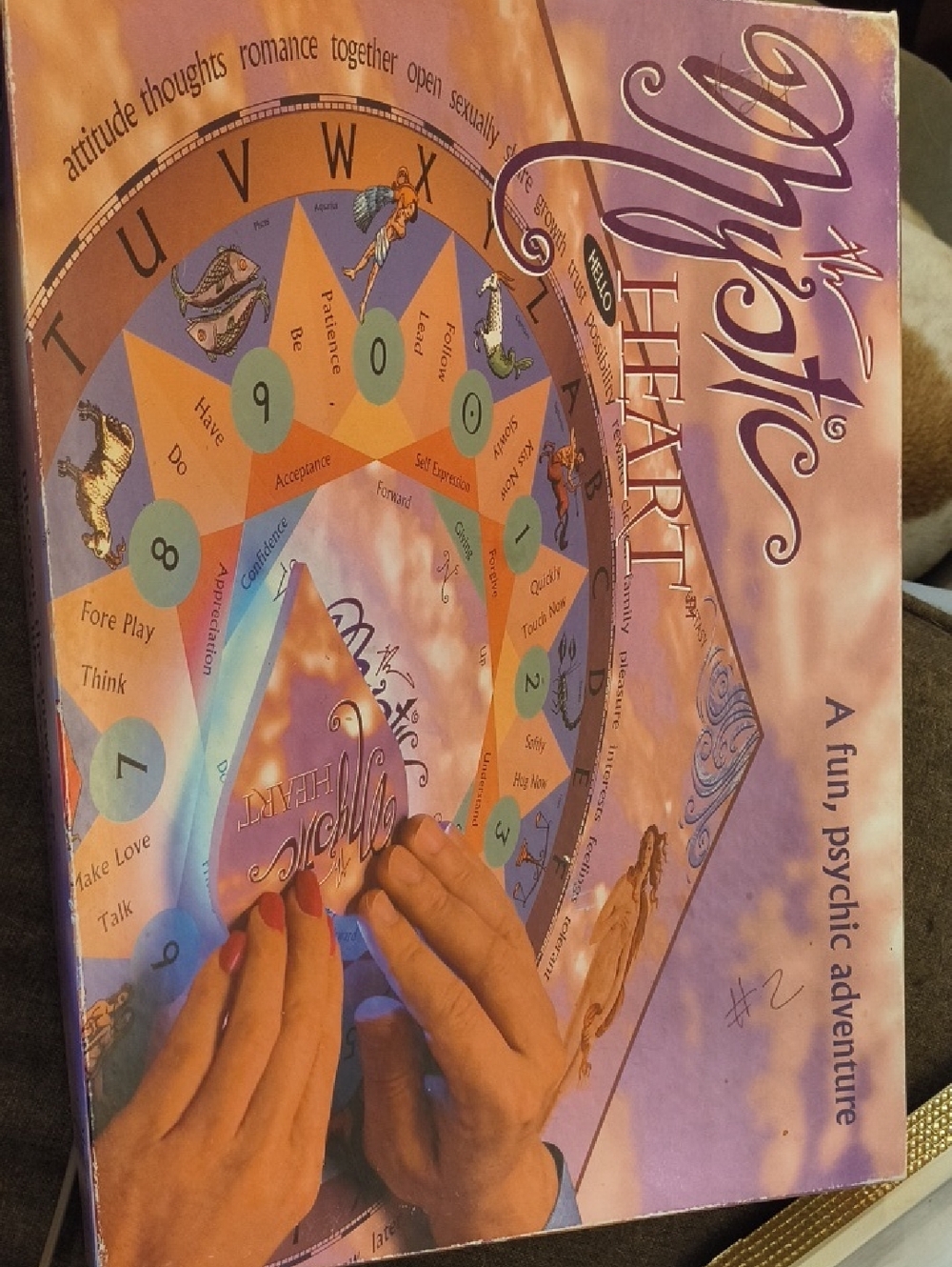 Mystic Heart Psychic Game — Purple